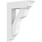 Ekena Millwork Standard Carmel Architectural Grade PVC Bracket With Traditional Ends, 3"W x 14"D x 18"H BKTP03X14X18CAR01 - alternate 1